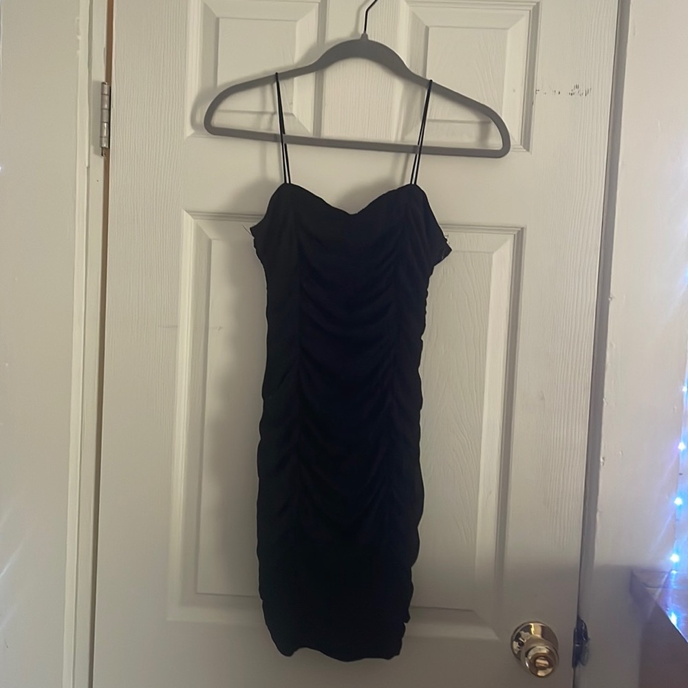 black princess polly bodycon dress